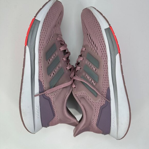 Adidas Eq21 Run Running Shoe in Magic Mauve - Size 8 - Picture 9 of 13
